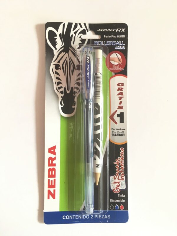 Boligrafo rollerball stick Azul 0.5 zebra